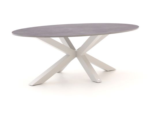 Bellagio Induno Ellips dining tuintafel 240x120cm