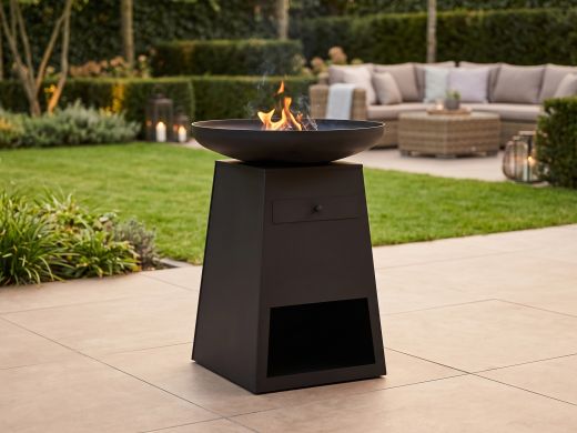 RedFire Premium Orion vuurschaal en barbecue ø80cm - Black