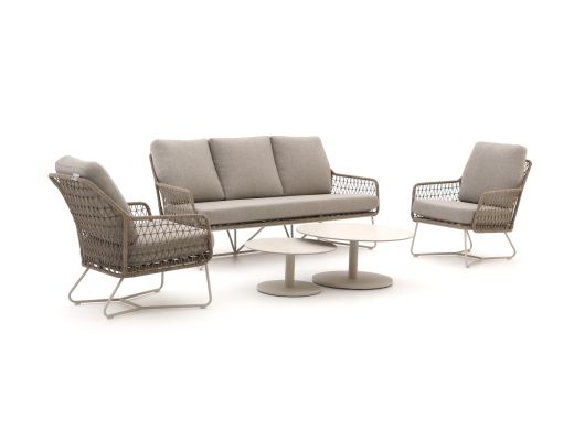 Intenso Trasimeno/Monticano stoel-bank loungeset 5-delig