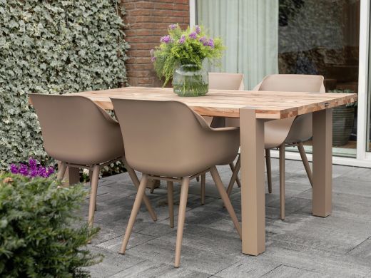 Hartman Sophie Studio/Almeria 200cm dining tuinset 5-delig