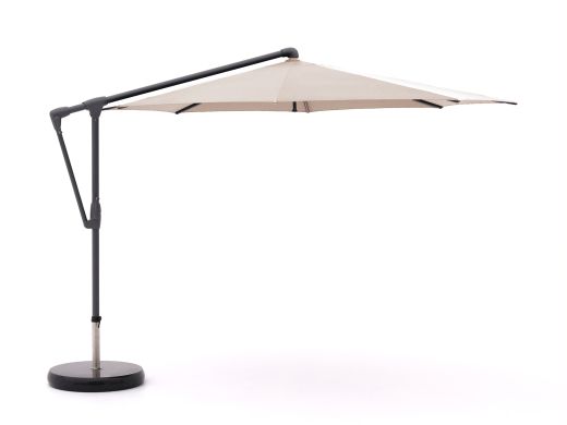 Glatz Sunwing Casa zweefparasol ø 330cm - Taupe (151) (incl. Shadowline voet 90 kg) (incl.hoes)