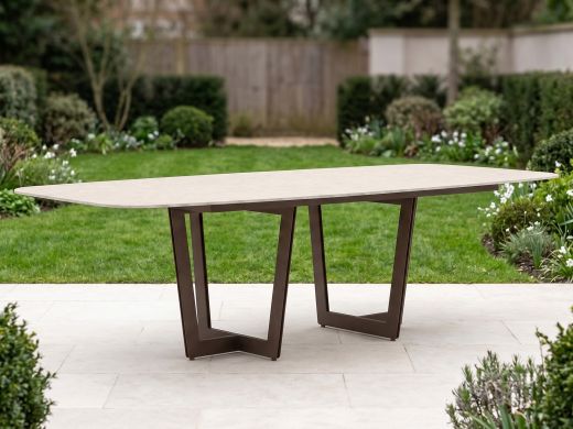 SUNS Palermo low dining tuintafel 280x116x69cm - Sintered stone