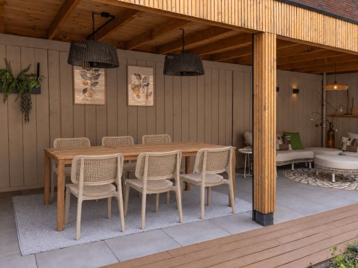 Forza Xitta/Liverpool 210cm dining tuinset 7-delig