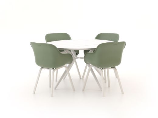 Hartman Le Soleil Element/Sora ø127cm dining tuinset 5-delig