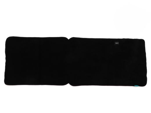Qnuss Qleed warmtedeken 135x45cm - Zwart (incl. powerbank)