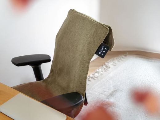 Cosiseat Lite warmtekussen 110x45cm - Pistachio Green (incl. powerbank & adapter)