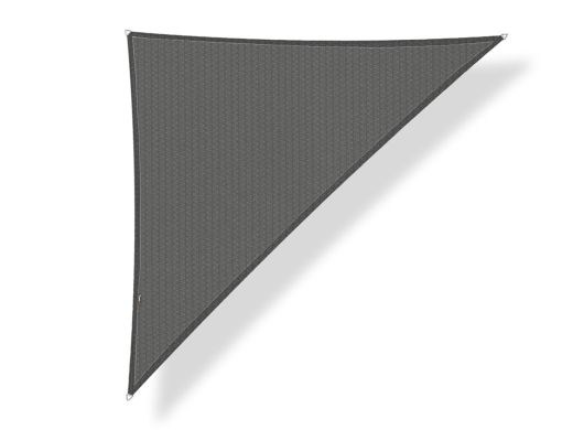 Shadow Comfort schaduwdoek driehoek 90° 500x500x710cm - Cool Grey