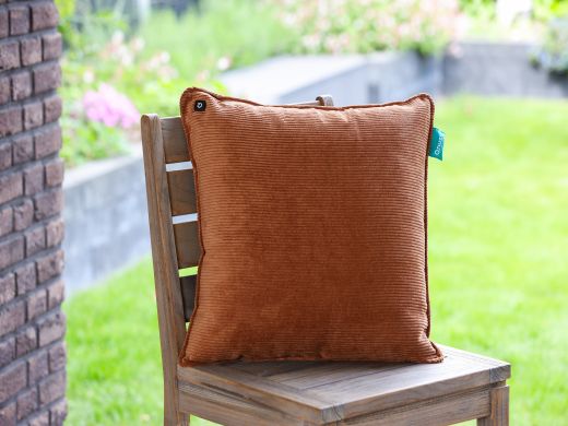 Qnuss Qord warmtekussen 45x45cm - Cinnamon Swirl (incl. powerbank)