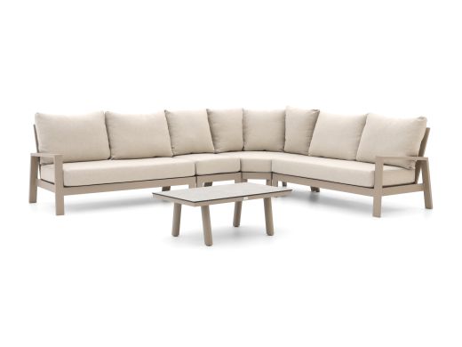 Tierra Outdoor Musone hoek loungeset 5-delig 6-zits