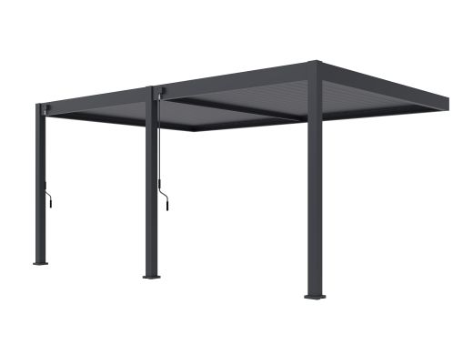 Cedrino Muur Pergola 530x360x255cm