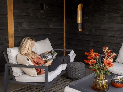 Manifesto Pergine hocker ø 50cm - Dark Grey