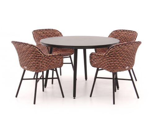 Hartman Delphine/Sophie Studio ø128cm dining tuinset 5-delig