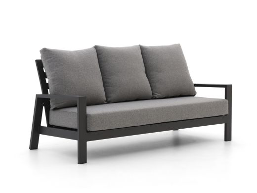 Tierra Outdoor Musone lounge tuinbank 3-zits 199cm - Charcoal (incl. kussens)