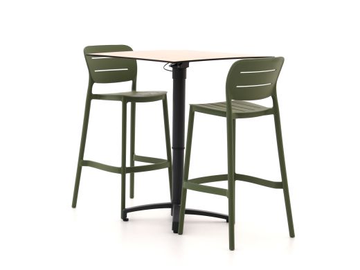 Forza Pazzia/Canzo 70cm barset 3-delig stapelbaar verstelbaar