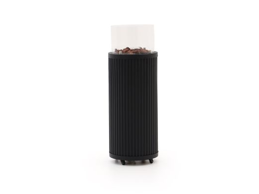 Cosipillar Curved gaslantaarn ø40cm (h:112cm) - Black