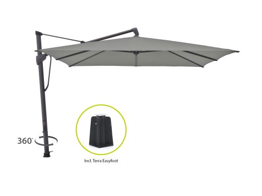 Glatz Sombrano S+ Easy zweefparasol 300x300cm