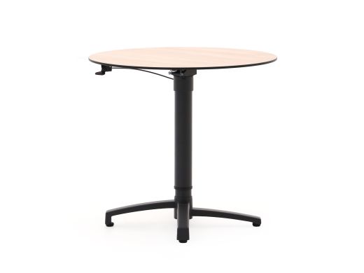 Bellagio Canzo klaptafel Ø80 (h:73/109cm) verstelbaar