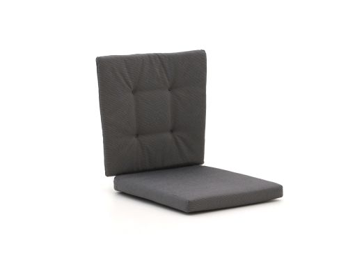 Intenso Milano kussens zit + rug t.b.v. dining tuinstoel - Dark Grey
