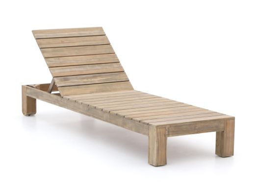 ROUGH-X ligbed - Old Teak Greywash - Hout