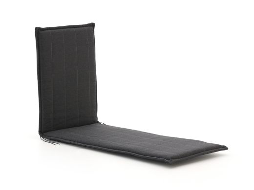 Tuinkussen voor ligbed 200x60cm - Dark Grey Melange