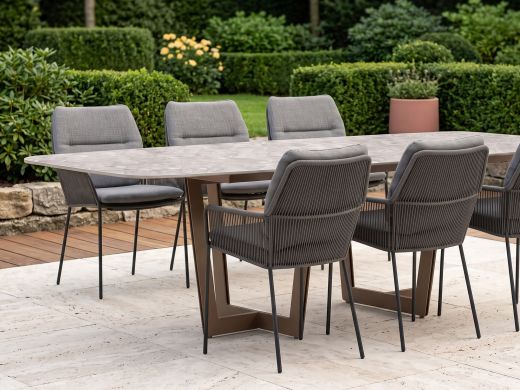 SUNS Punta/Palermo 240cm dining tuinset 7-delig