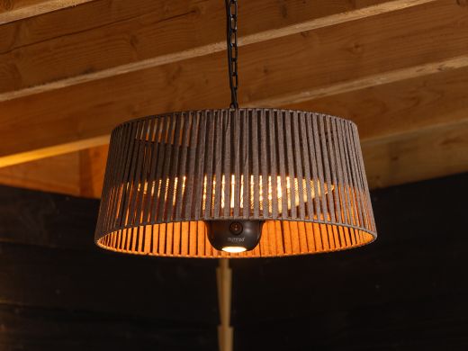 Sunred Bright Artix Corda hangende terrasverwarmer 1800 Watt - Brown