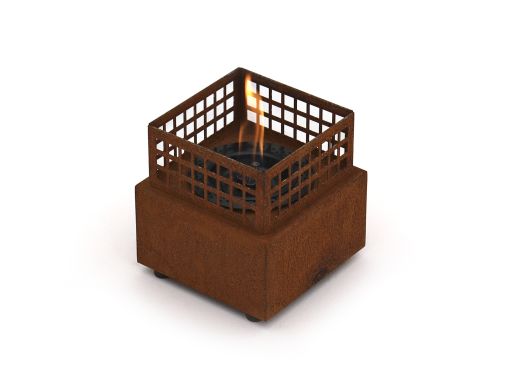Tenderflame Agni 16 haard 16,5x16,5x17cm - Cortenstaal