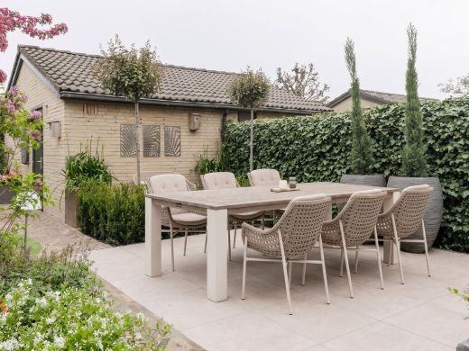 Manifesto Novara/ROUGH-X 240cm dining tuinset 7-delig