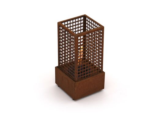 Tenderflame Agni 18 haard 18,5x18,5x36,5cm - Cortenstaal