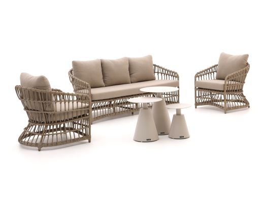 Intenso Cameri/Tusa stoel-bank loungeset 6-delig