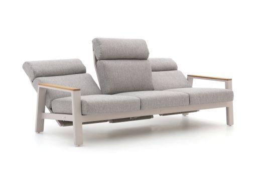 Bellagio Ledrotta lounge tuinbank 3-zits 228cm - Sand (incl. kussens)