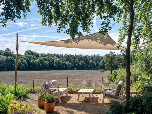 Shadow Comfort schaduwdoek driehoek 300x300x300cm - Sahara Sand