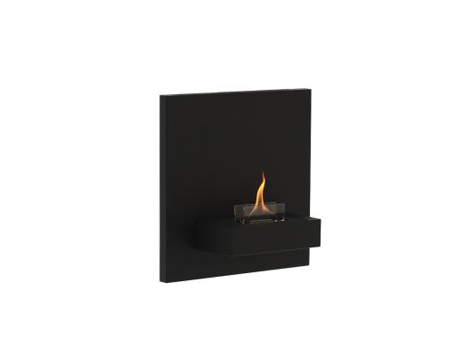 Tenderflame Square 90 wandhaard 45x45x23cm - Black