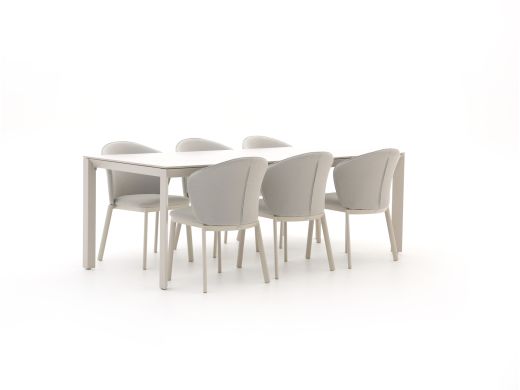 Bellagio San Lupo/Sestino 220cm dining tuinset 7-delig