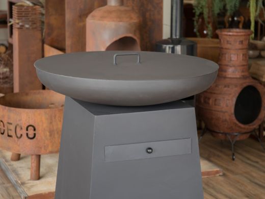 RedFire deksel ø82cm t.b.v. Onyx/Orion vuurschaal en barbecue - Black