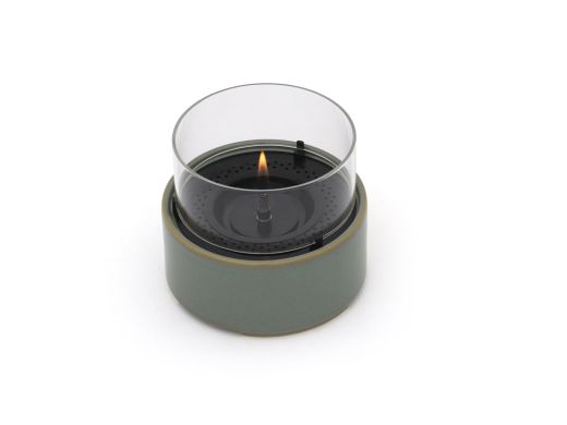 Tenderflame Café 14 tafelhaard ø14,2cm (h:13,5cm) - Green