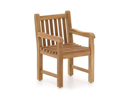 Kinder tuinstoel 35x40x56cm - Natural Teak - Teakhout