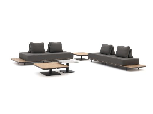Bellagio San Lupo hoek loungeset 5-delig 4-zits