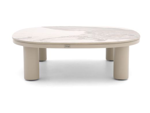 Bellagio Gorizia lounge tuintafel 90x90x27cm - Sintered stone