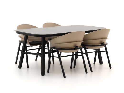 Hartman Tubb dining tuinset 185cm 5-delig verstelbaar