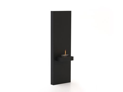 Tenderflame Rock 90 wandhaard 40x24,5x130cm - Black
