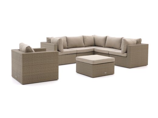 Forza Cecita hoek loungeset 7-delig 6-zits