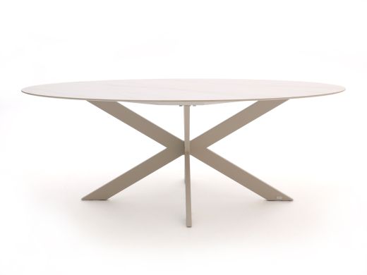 Bellagio Furato ellips dining tuintafel 200x110cm - Sintered stone