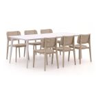 Forza Xitta/Sora 220cm dining tuinset 7-delig