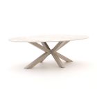 Bellagio Induno Ellips dining tuintafel 280x130cm