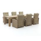 Intenso Mazzano/ROUGH-X 320cm lounge-dining tuinset 7-delig verstelbaar