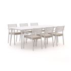 Bellagio Rumo/Sora 220cm dining tuinset 7-delig stapelbaar