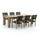 ROUGH Batang/ROUGH-X 240cm dining tuinset 7-delig stapelbaar
