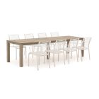 Apple Bee Hawaii/ROUGH-S 300cm dining tuinset 9-delig stapelbaar
