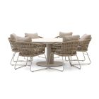 Intenso Trofarello/La Fonte ø150cm dining tuinset 7-delig
